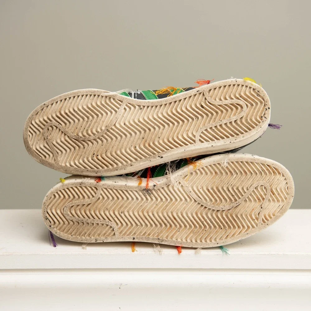 Adidas Super Earth M8.5 Superstar Artistic Streetware Pop Art Colorful Limited‎